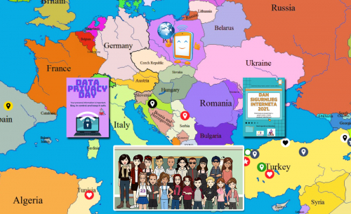 Наша школа на мапи света