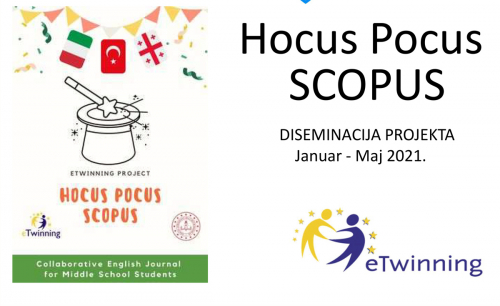 Hocus Pocus SCOPUS - дисеминација пројекта