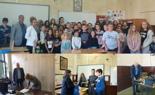Вредна донација Националног савета Румуна и посета амбасадорке Румуније нашој школи