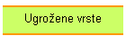 Ugro�ene vrste